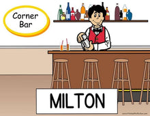 Bartender, Male - Name That Toon image 0