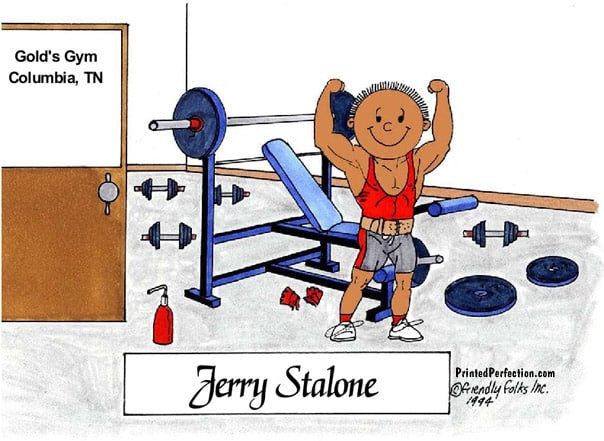 Weightlifter, Male - Friendly Folks image 1
