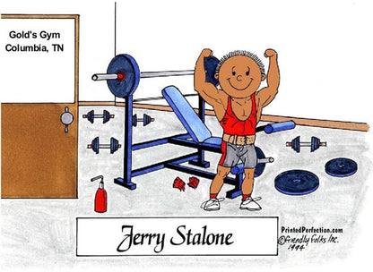 Weightlifter, Male - Friendly Folks image 1