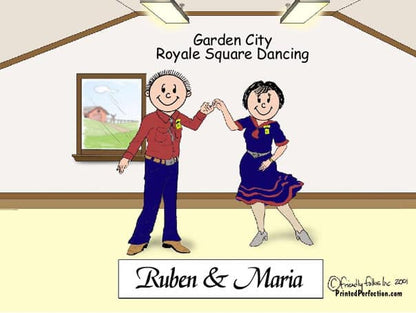 Square Dance, Couple - Friendly Folks image 0