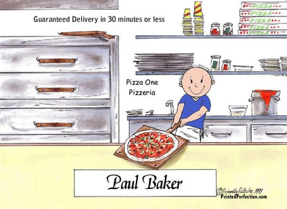 Pizza Maker, Male - Friendly Folks image 0