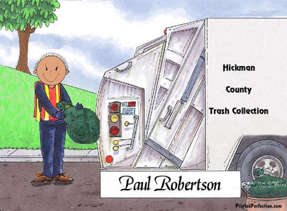 Sanitation Worker - Trash Collector, Male - Friendly Folks image 1