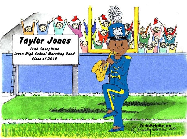 Saxophone - Marching Band, Male - Friendly Folks image 1