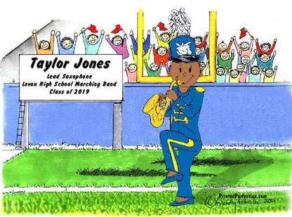 Saxophone - Marching Band, Male - Friendly Folks image 1