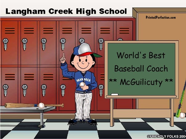 Coach - Baseball, Female - Friendly Folks image 0