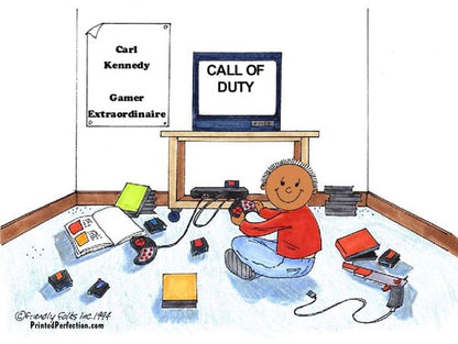 Video Gamer, Male - Friendly Folks image 1