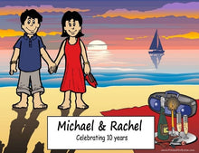 Lovers on the Beach - Name That Toon image 0