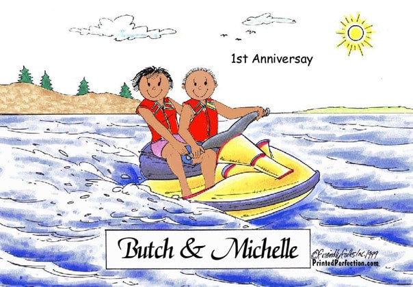 Jet Ski Rider, Couple - Friendly Folks image 1