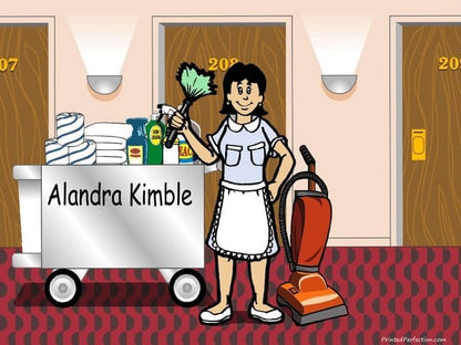 Housekeeper, Maid - Name That Toon image 0
