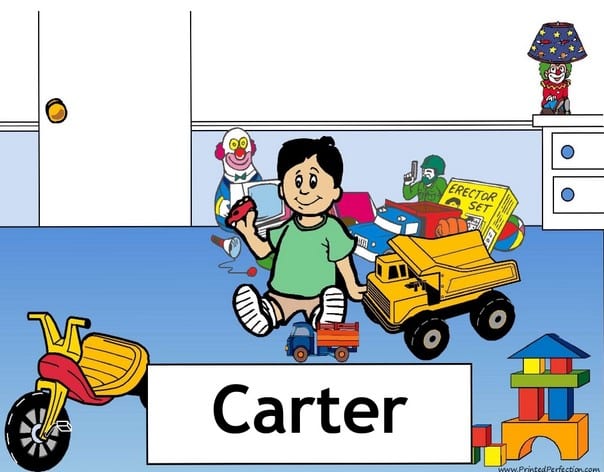 Child's Room, Boy - Name That Toon image 0