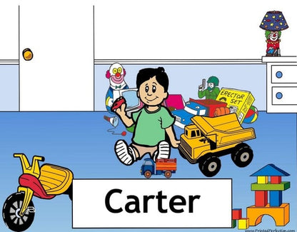Child's Room, Boy - Name That Toon image 0