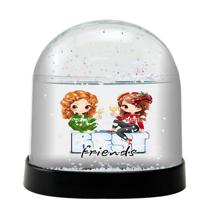 Best Friends - Sisters Custom Snow Globe