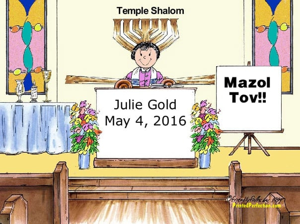 Bat Mitzvah, Female - Friendly Folks image 0
