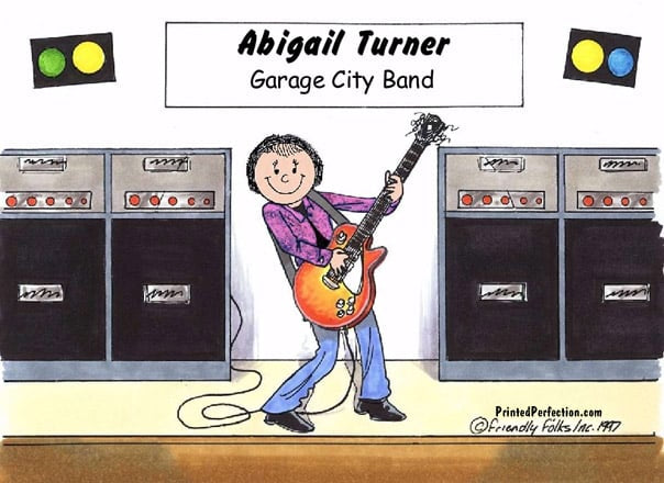 Guitar Player, Female - Friendly Folks image 0
