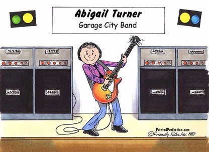 Guitar Player, Female - Friendly Folks image 0