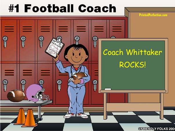 Coach - Football, Female - Friendly Folks image 1