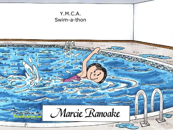 Swimmer, Female - Friendly Folks image 0