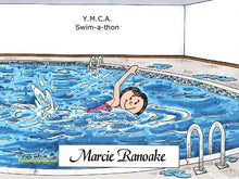 Swimmer, Female - Friendly Folks image 0