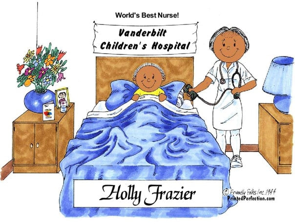 Nurse, Female with Child Patient - Friendly Folks image 1