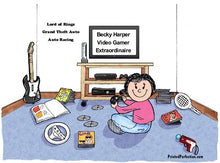 Video Gamer, Female - Friendly Folks image 0