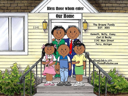 Family Home, Couple with 1 Boy, 2 Girls - Friendly Folks image 1
