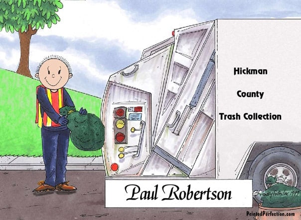 Sanitation Worker - Trash Collector, Male - Friendly Folks image 0