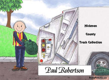 Sanitation Worker - Trash Collector, Male - Friendly Folks image 0