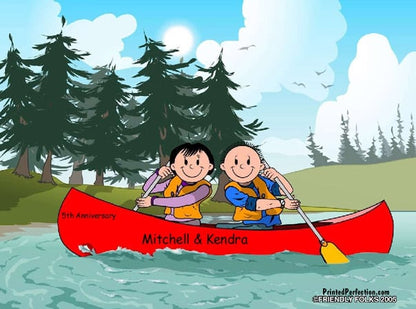 Canoe, Couple - Friendly Folks image 0