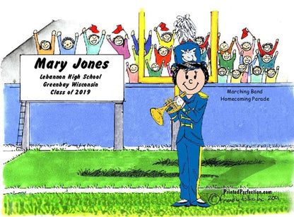 Trumpet - Marching Band, Female - Friendly Folks image 0