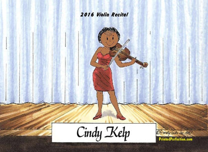 Violin Player, Female - Friendly Folks image 1