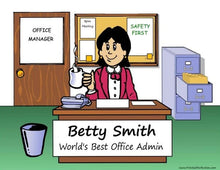Clean Office, Female - Name That Toon image 0