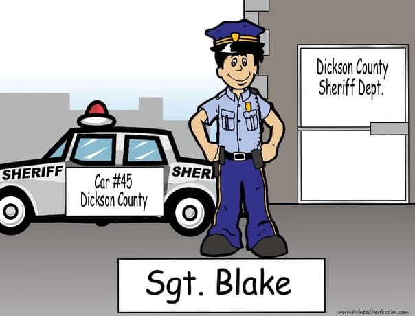 Deputy Sheriff, Male - Name That Toon image 0