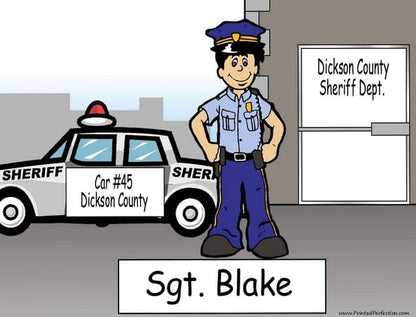 Deputy Sheriff, Male - Name That Toon image 0