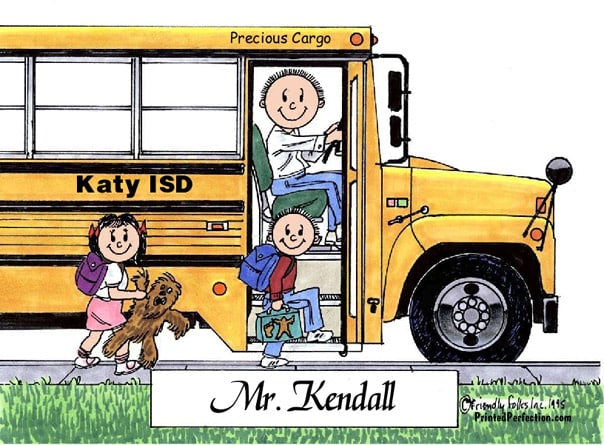 School Bus Driver, Male - Friendly Folks image 0