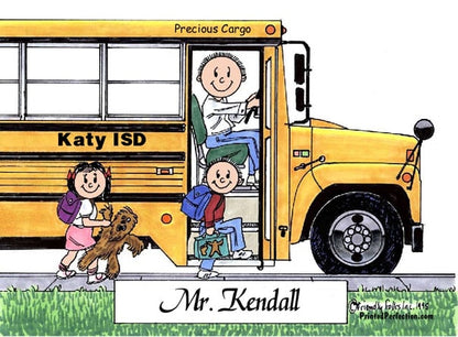 School Bus Driver, Male - Friendly Folks image 0