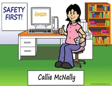Computer User, Female - Name That Toon image 0