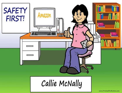 Computer User, Female - Name That Toon image 0