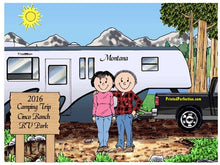 RV Lovers - Fifth Wheel Camper, Couple - Friendly Folks image 0