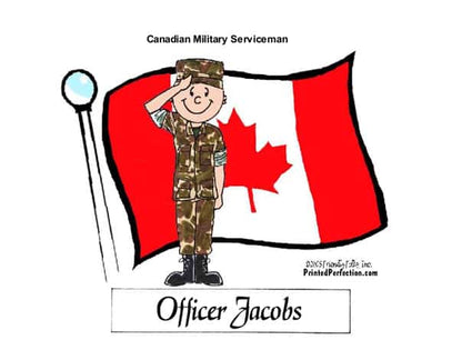 Canadian Military Soldier, Male - Friendly Folks image 0