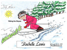 Snow Skier, Female - Friendly Folks image 0
