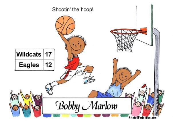 Basketball Player, Male - Friendly Folks image 1
