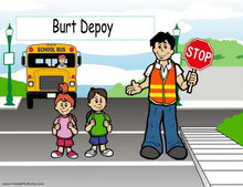 Crossing Guard, Male - Name That Toon image 0