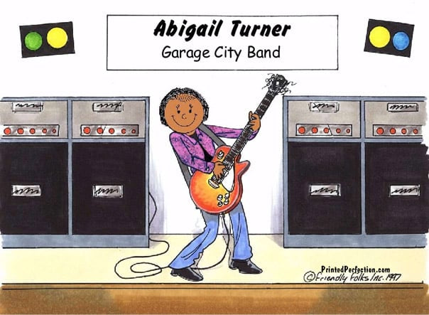 Guitar Player, Female - Friendly Folks image 1