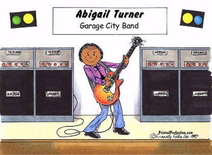 Guitar Player, Female - Friendly Folks image 1