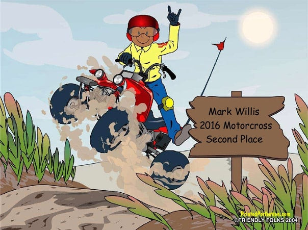 ATV - Four Wheeler Rider, Male - Friendly Folks image 1