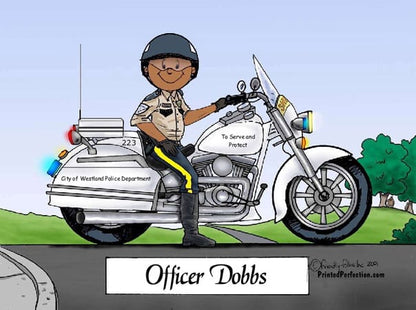 Motorcycle Cop, Male- Friendly Folks image 1