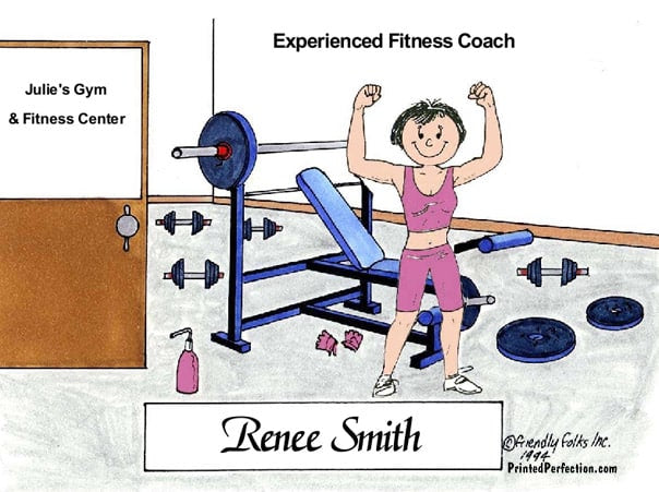Weightlifter, Female - Friendly Folks image 0
