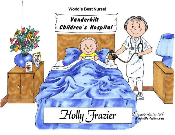 Nurse, Female with Child Patient - Friendly Folks image 0