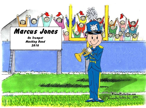 Trumpet - Marching Band, Male - Friendly Folks image 0