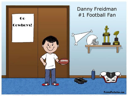 Football Fan, Boy - Friendly Folks image 0